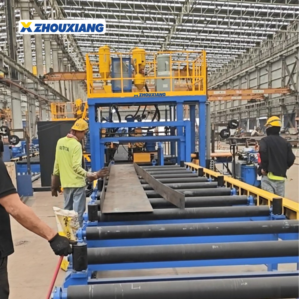 H Beam Horizontal Production Line6