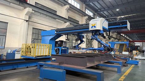 Robot de soldadura inteligente de voladizo colaborativo de doble robot Zhouxiang