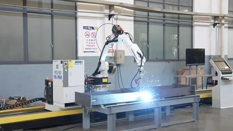 Robot de soldadura inteligente de estructura de acero