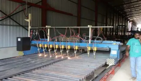 Máquina de corte por llama CNC