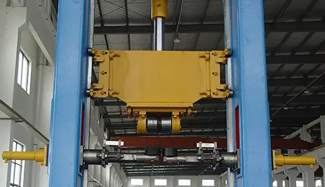 Máquina de ensamblaje de vigas en H para cargas pesadas