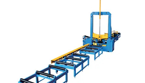 Máquina de ensamblaje de vigas doble T para trabajos ligeros