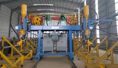 Máquina de soldadura de vigas en voladizo tipo H