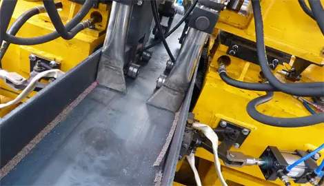 Línea de producción horizontal de vigas en H