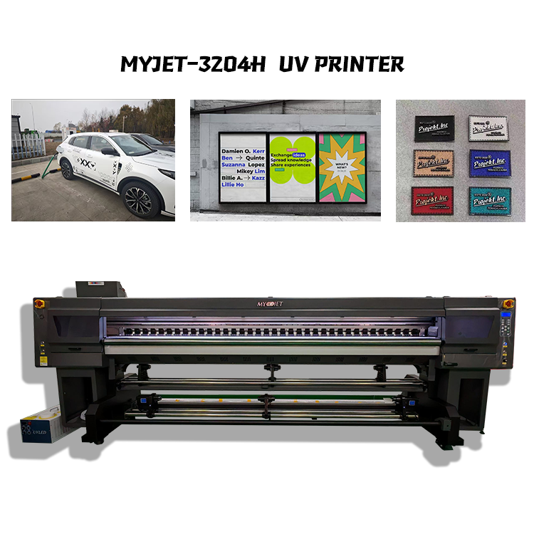 MYJET 3204 UV Roll-To-Roll Printer: Reshaping Production Standards with Industrial Stability