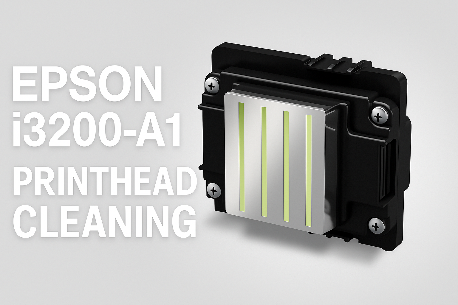 How to Clean a Printhead (Using Epson I3200-A1 as Example) | Professional Printhead Cleaning Guide How to Clean a Printhead (Using Epson I3200-A1 as Example) | Professional Printhead Cleaning Guide