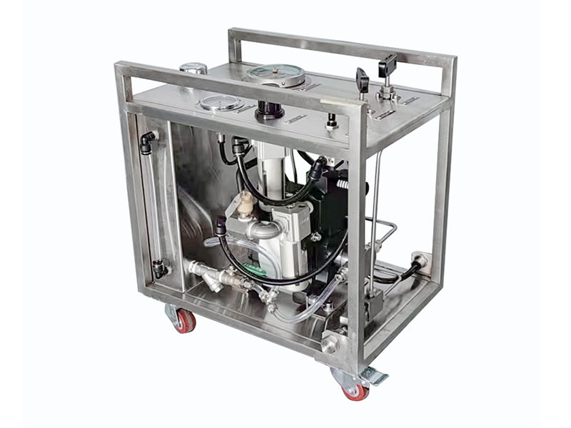 Máquina de prueba hidráulica portátil
