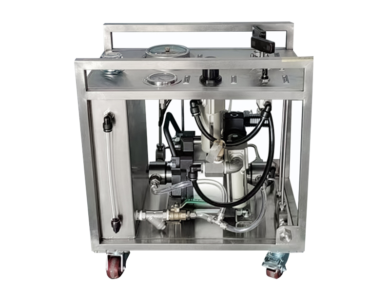 Máquina de prueba hidráulica portátil