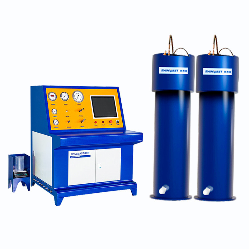 Hydraulic testing equipment for gas tank