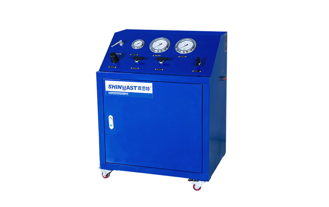 Dispositivo pneumático de enchimento de nitrogênio com mola de nitrogênio