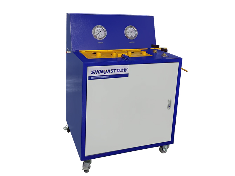 Equipamento de teste de cilindro de acetileno