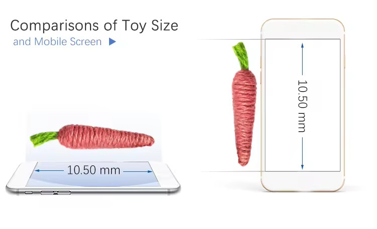 Custom ECO Friendly Teaser Interactive Hemp Sisal Rope Bite Pet Cat Toy