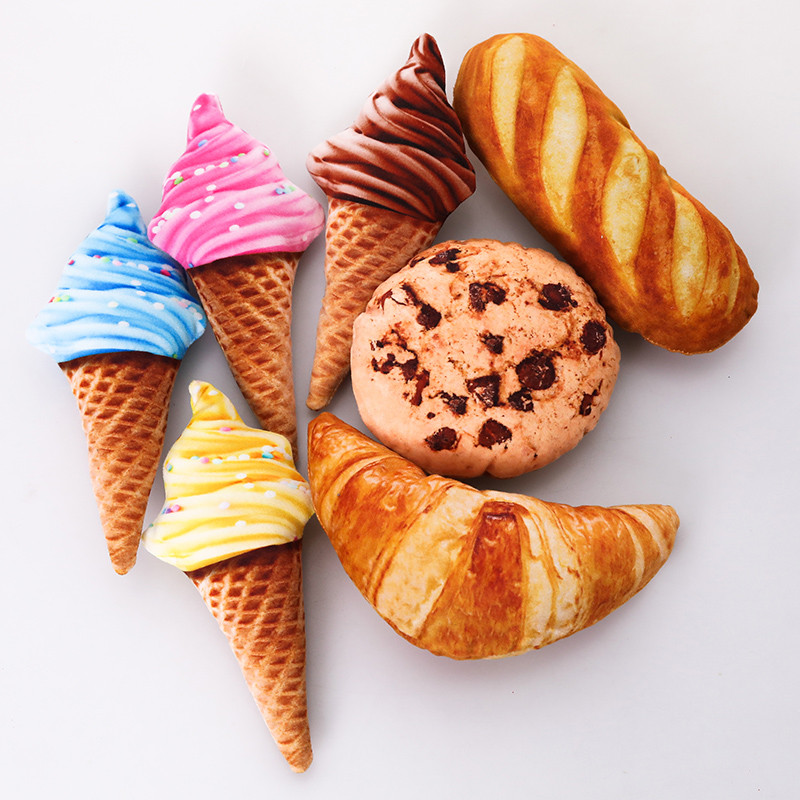 Hot Anti Bite Creative Simulation Food Puppy Squeaky Pet Chewy Dog Cat Toys