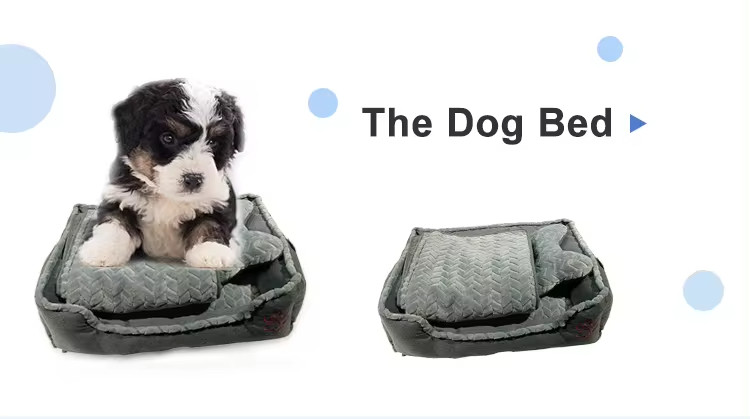 Hot Sell Cute Cooling Plush Comfy Calming Sofa Warm Big Dog Beds With Creative