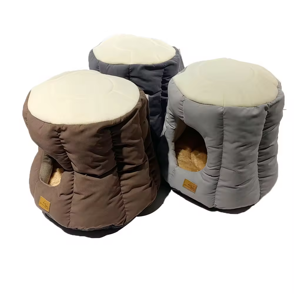 Warming Indoor Holes Comfy Calming Dog Cat Bed For Summer