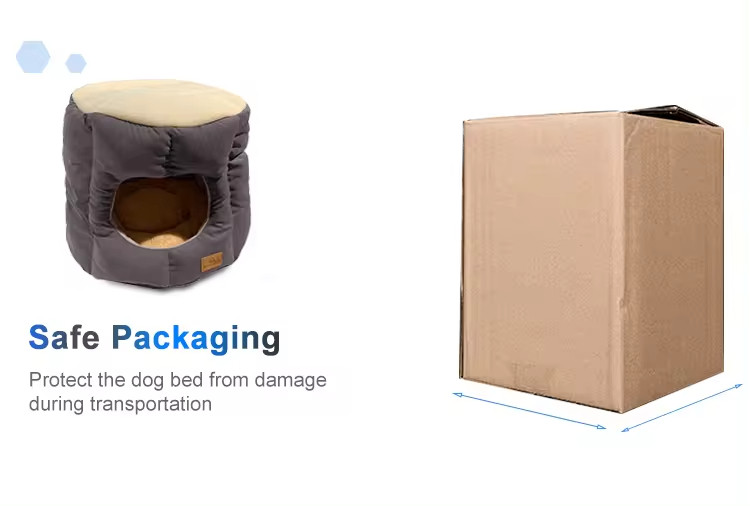 Warming Indoor Holes Comfy Calming Dog Cat Bed For Summer
