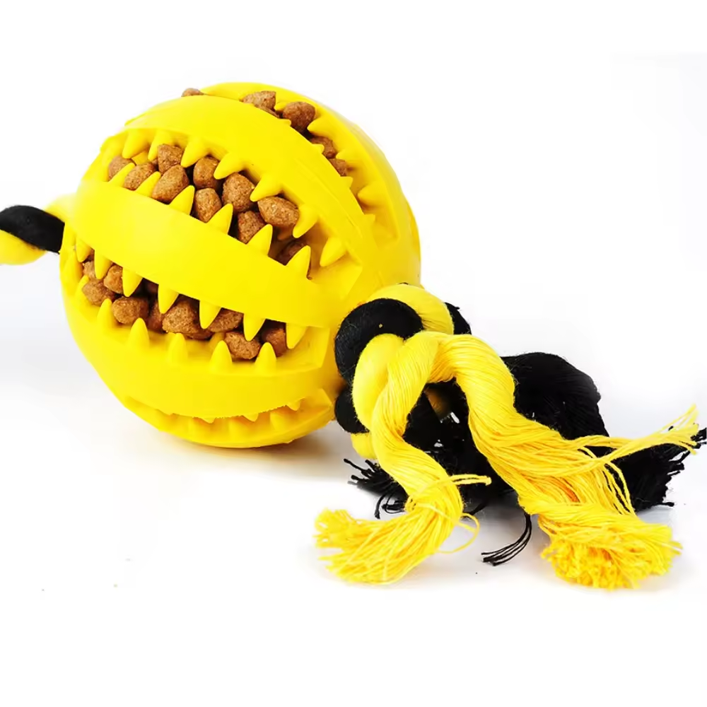 Wholesale Durable Rope Ball Food Leakage Tooth Cleaning Bulk Chew Pet Dog Toys