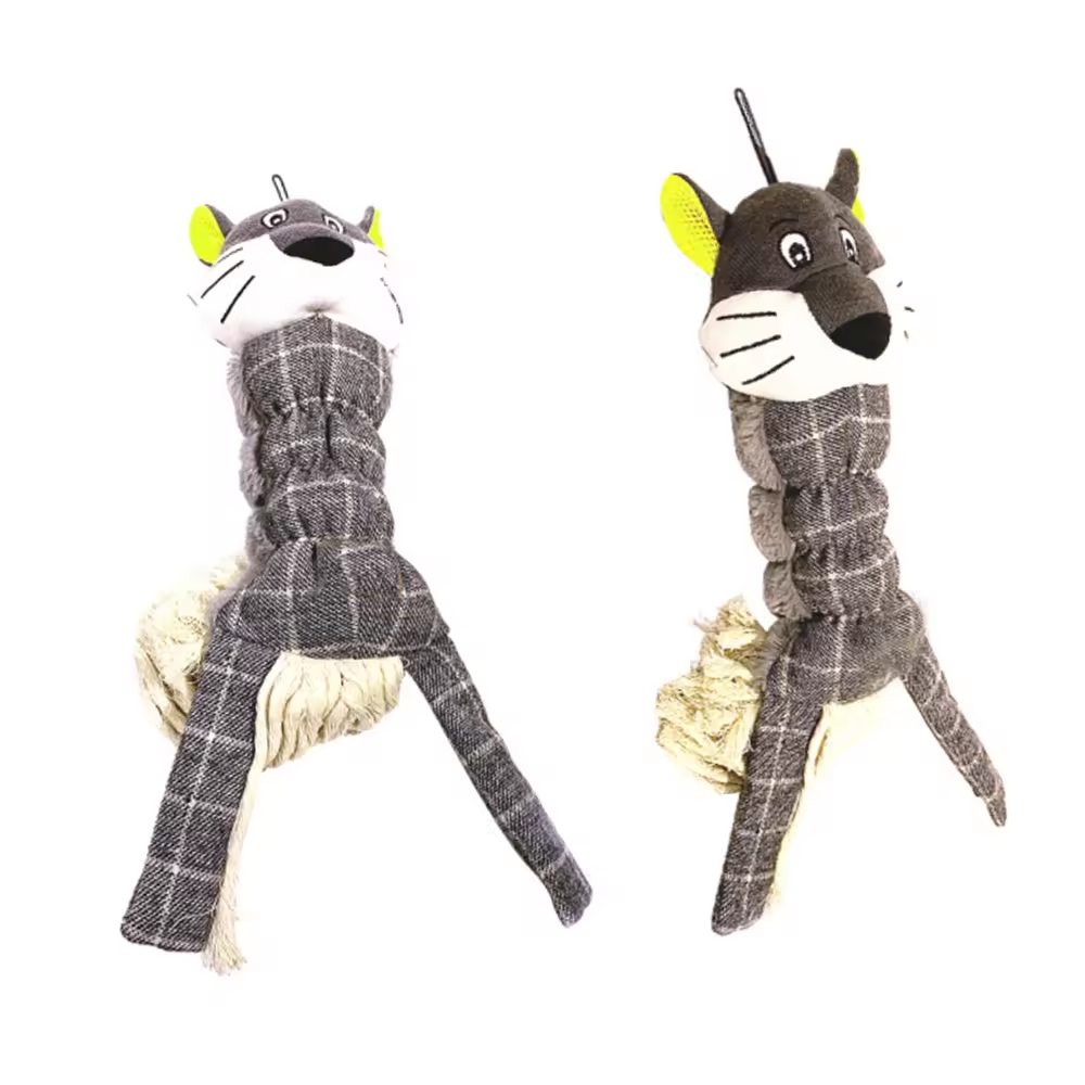 Best Selling Simulation Tough Squeaky Stuffed Plush Animal Pet Toys