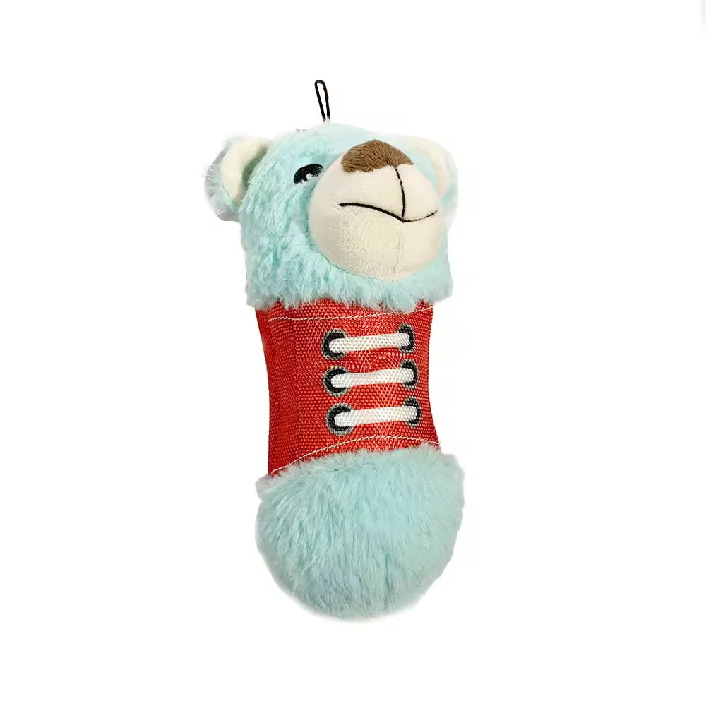 Custom Eco-Friendly Chew Plush Bears Interactive Tough Dog Toys