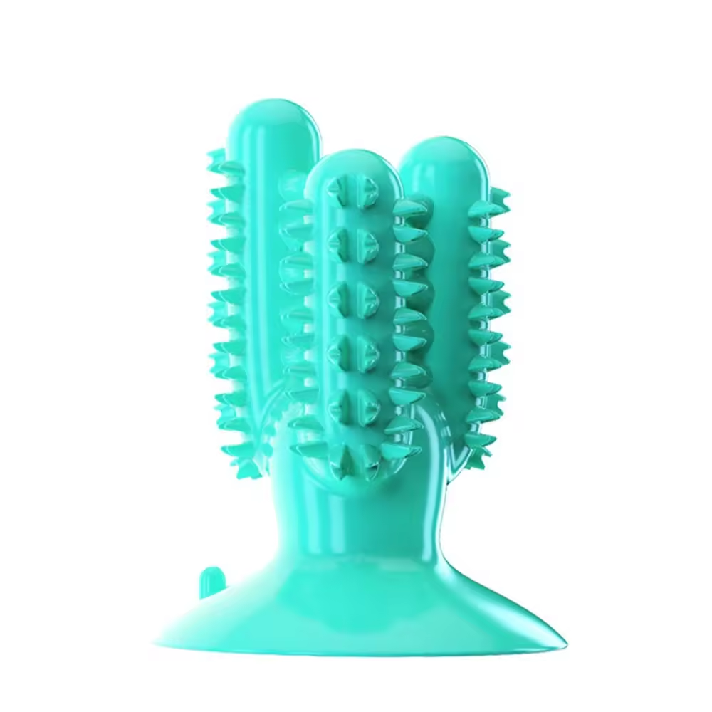 Hot Sale Interactive Toothbrush Food Leakage Rubber Dogs Chew Toys