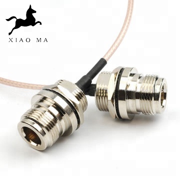 Double N Jack Bulkhead Front Connector RG316 RG178 RF Coaxial Cable Acssembly XMR-SPTX103