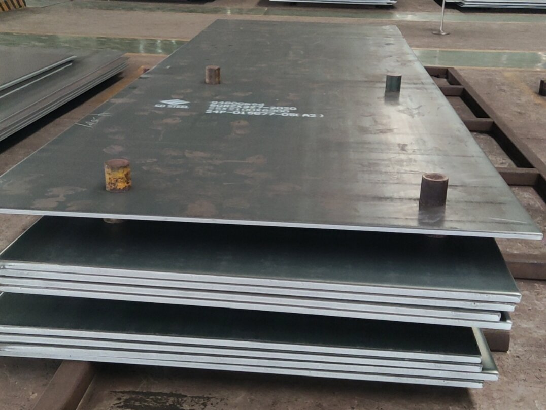 placa de acero al carbono