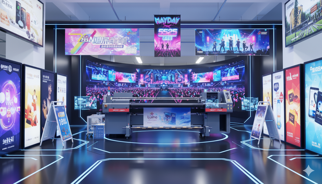 UV 混合平板和卷对卷印刷机的应用：完整指南