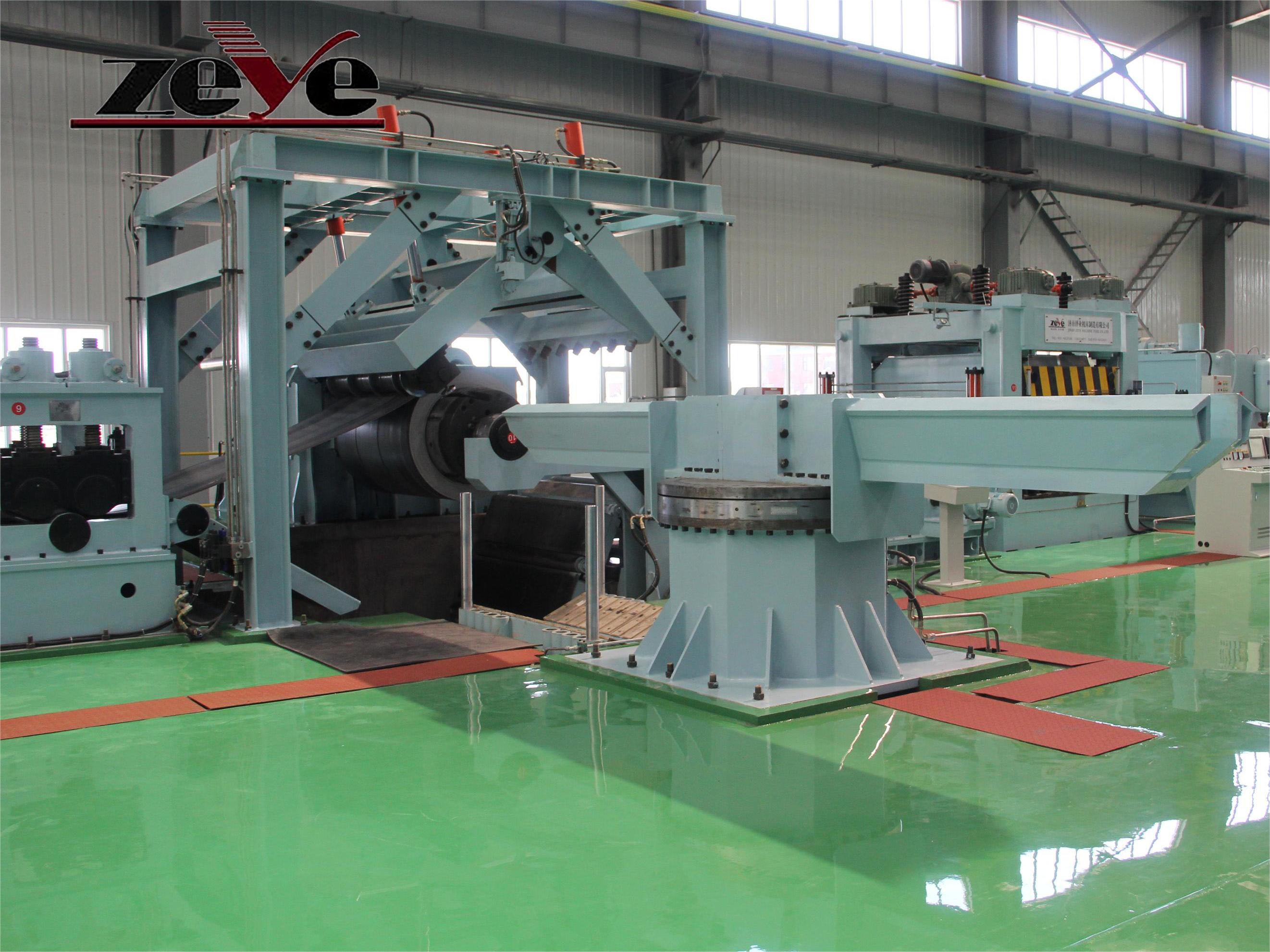 16мм T X 2000мм W Станок для продольной резки металлических рулонов, с триммером ASTM/SS400/HR/CR линия продольной резки рулонов, гильотинное устройство