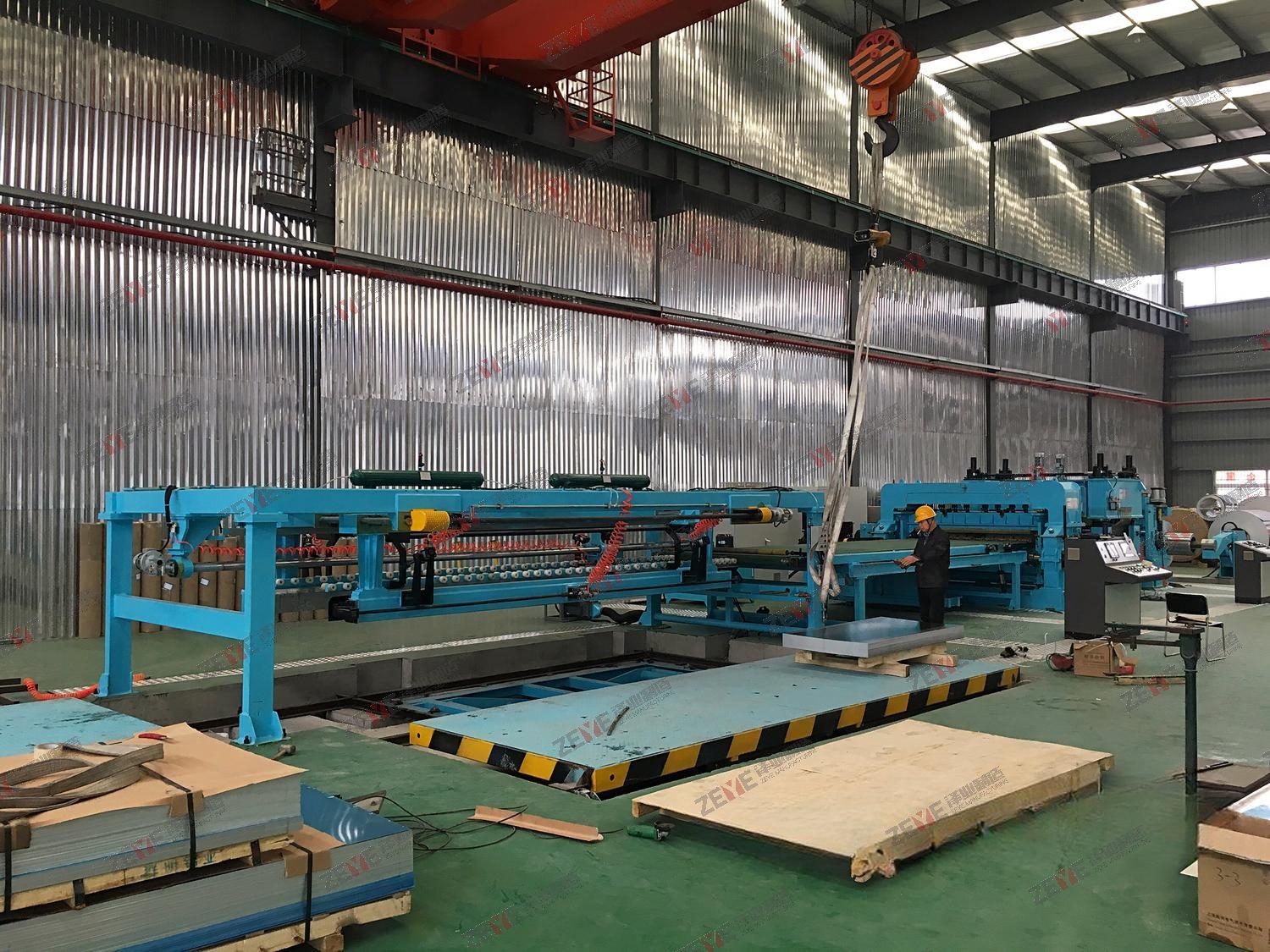 Резка на мерные длины для тонколистового металла