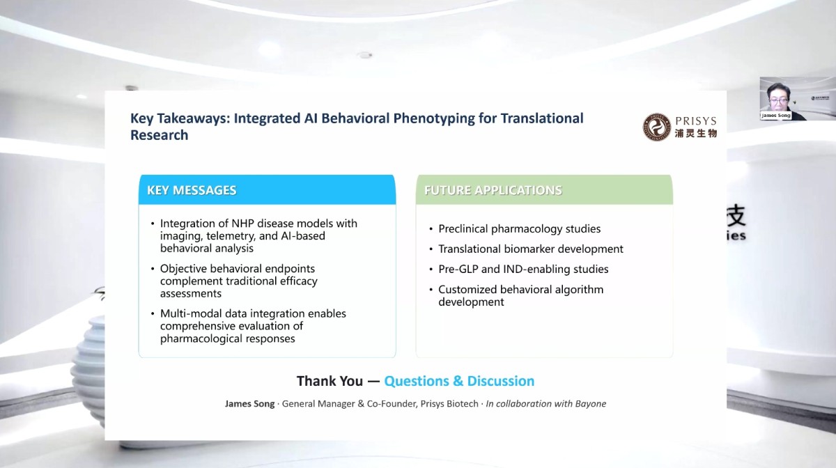 Integrated AI Behavioral Phenotyping for Translational Research Integrated AI Behavioral Phenotyping for Translational Research