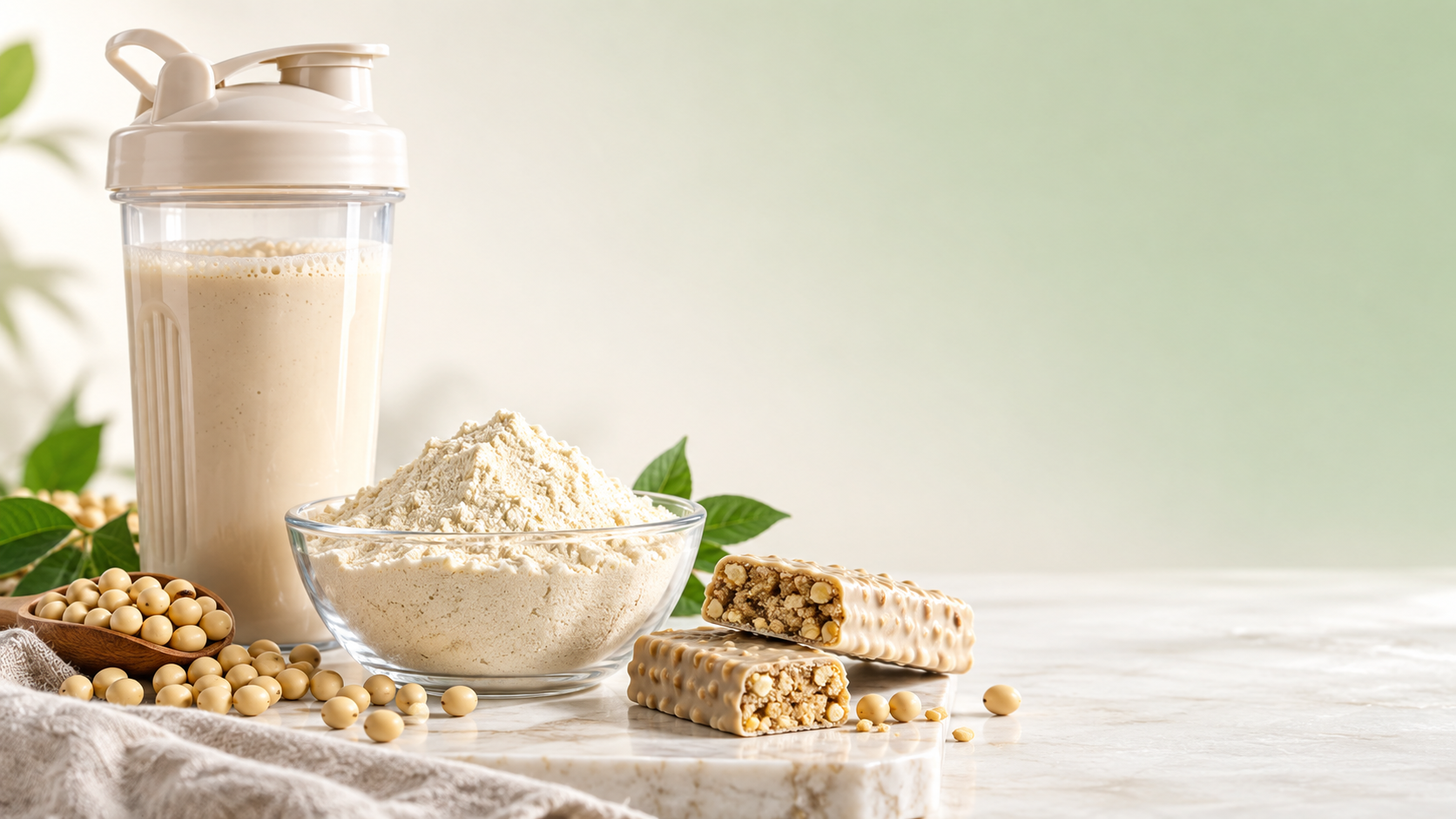 How soy protein for meal replacements improves protein per serving