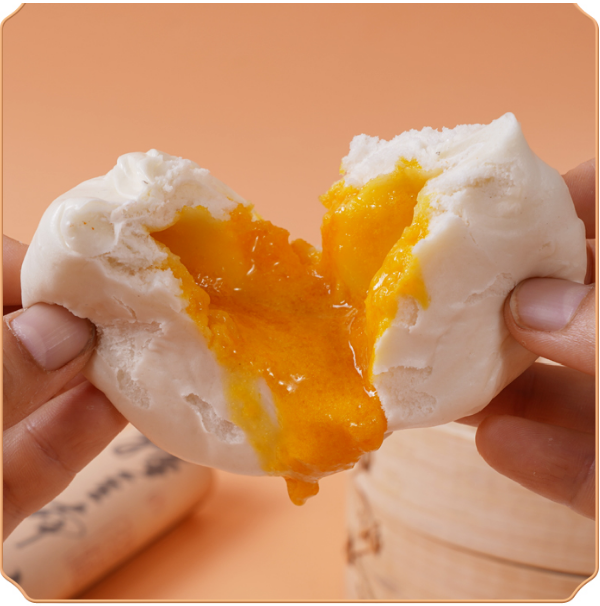 Булочки с заварным кремом и яичным желтком