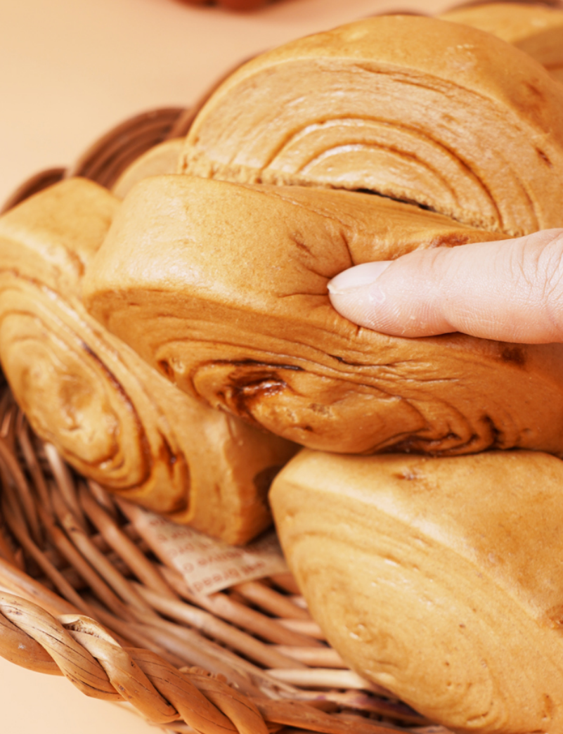 Булочки на пару с коричневым сахаром