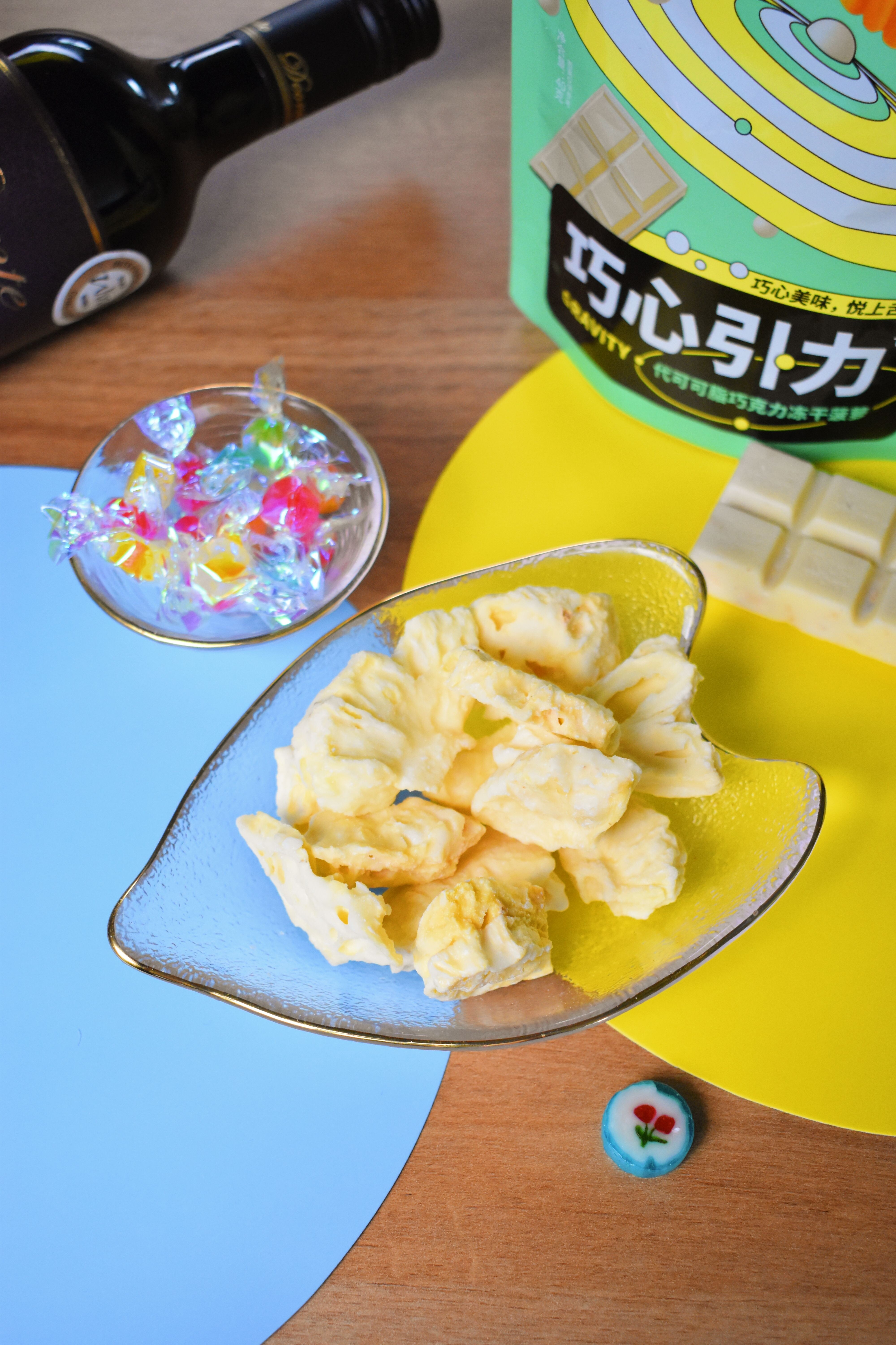 Сублимированный ананас с добавлением шоколада