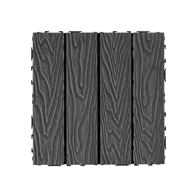 WPC outdoor flooring-Gray