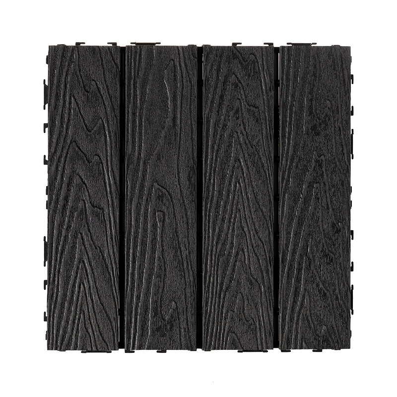WPC outdoor flooring-Black