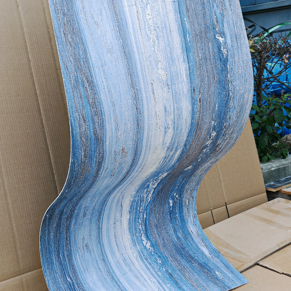 Outdoor flexible ceramic tile