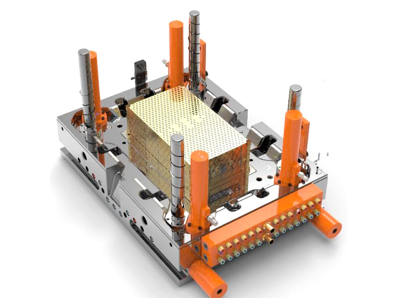 Molde de caja de alta velocidad