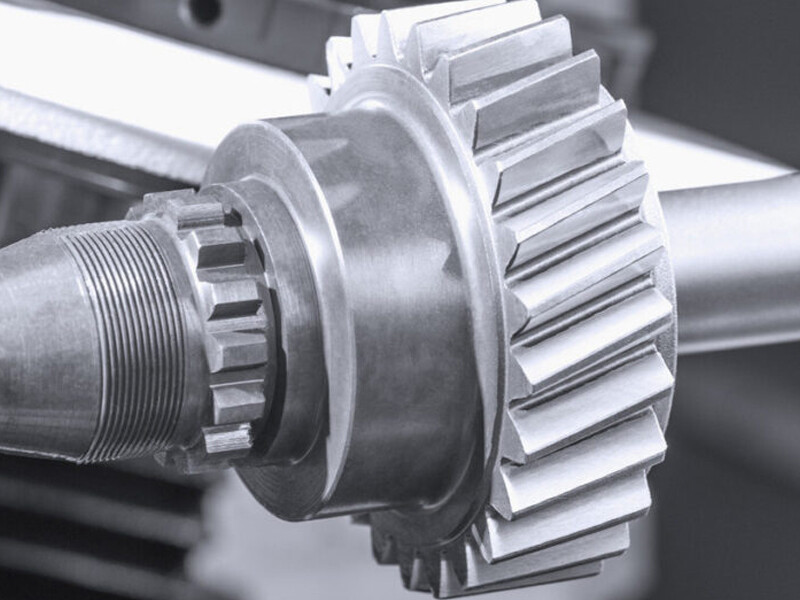 Eje de acero grande personalizado