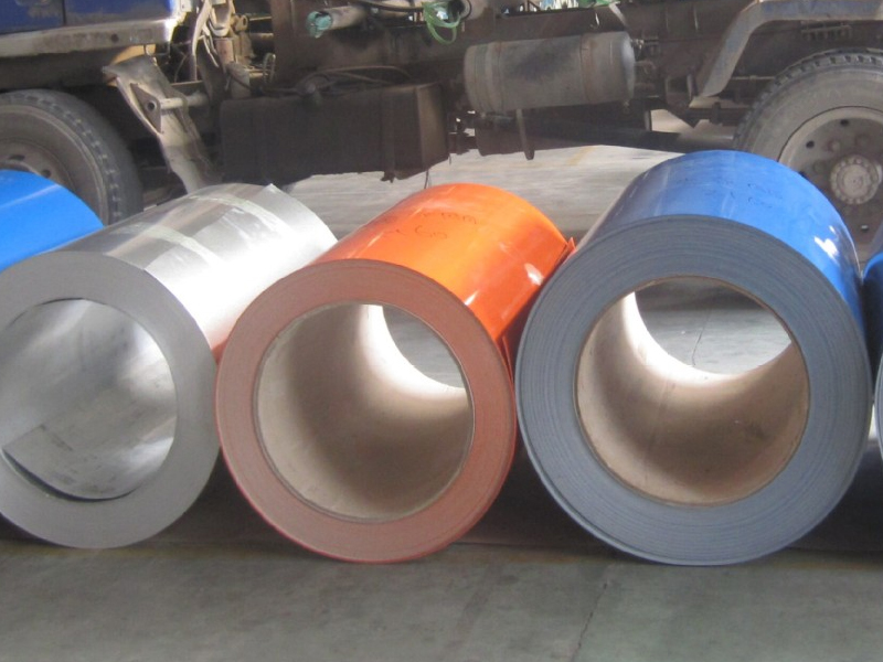 Color-coated steel coil