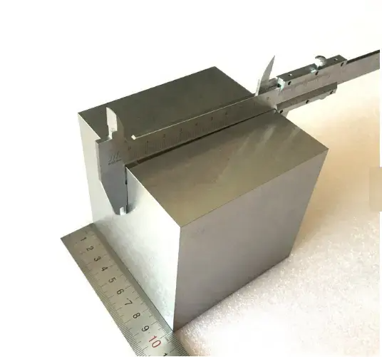 Customized size pure tungsten cube