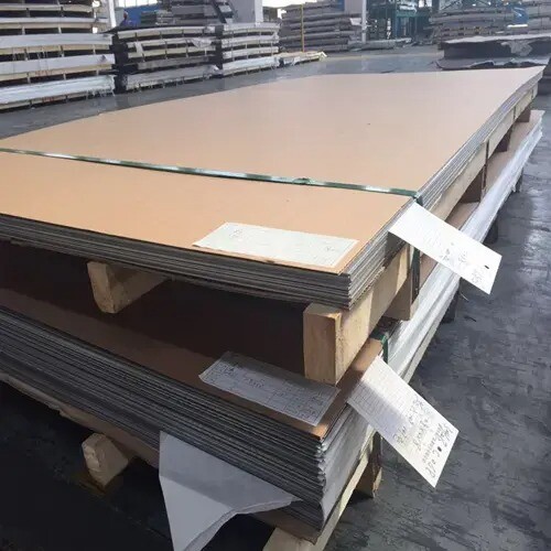 Tisco Lisco Baosteel Brushed Hairline Inox 410 stainless Steel Sheet with PVC