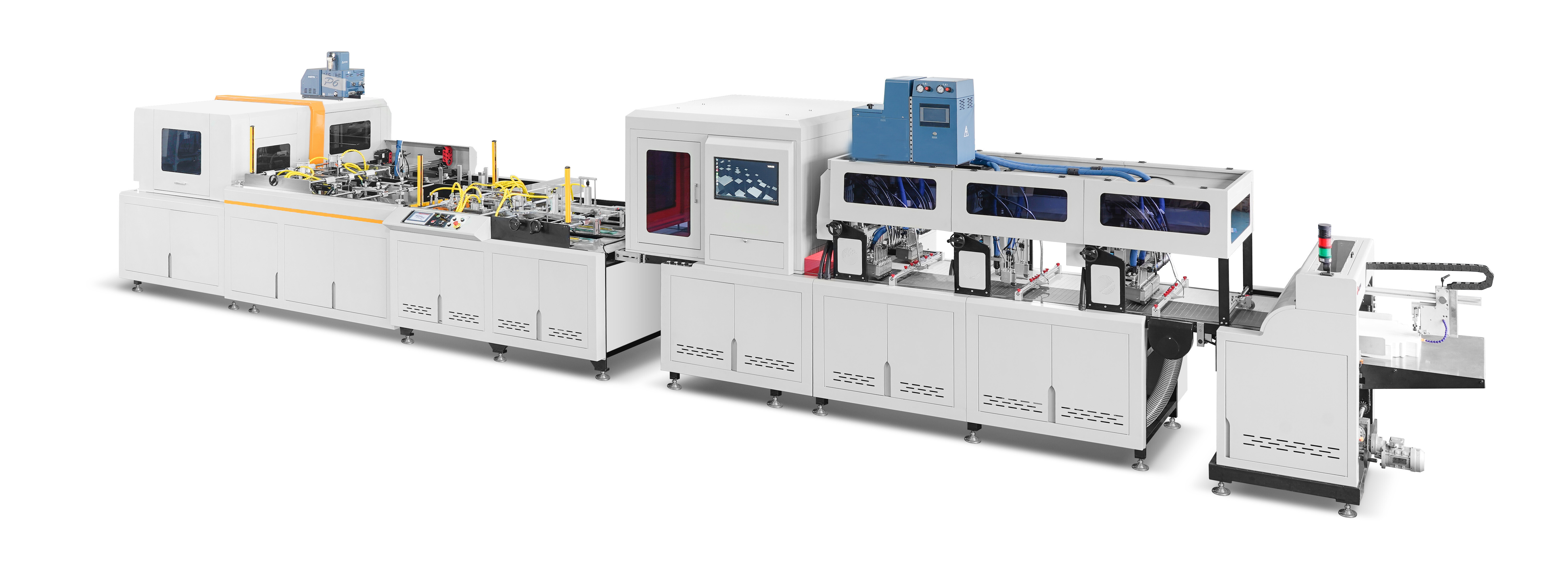 Автоматическая машина для изготовления складных коробок