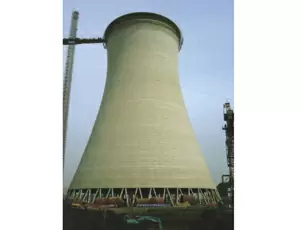 天津杨柳青电厂冷却塔工程