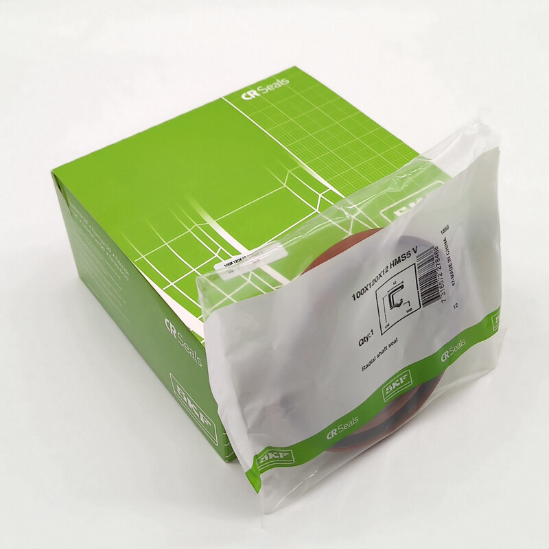 Радиальное уплотнение вала SKF Фторкаучук, резина, армированная металлом Для масла или смазки 100X120X12HMS5V Радиальное уплотнение вала