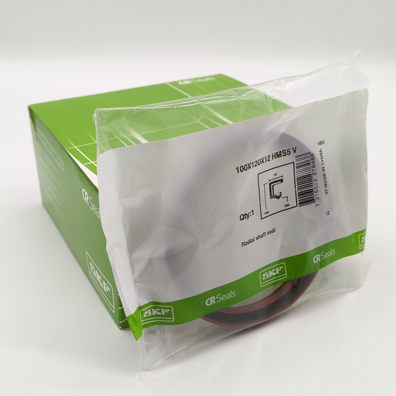 Радиальное уплотнение вала SKF Фторкаучук, резина, армированная металлом Для масла или смазки 100X120X12HMS5V Радиальное уплотнение вала