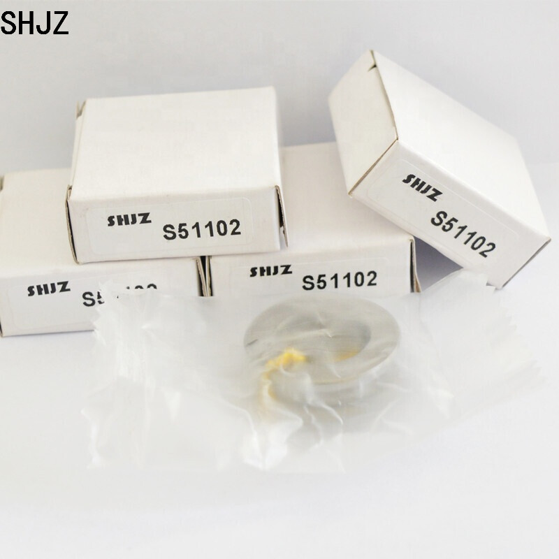 Высококачественный подшипник из нержавеющей стали S51102 Упорный шарикоподшипник 15x28x9 мм