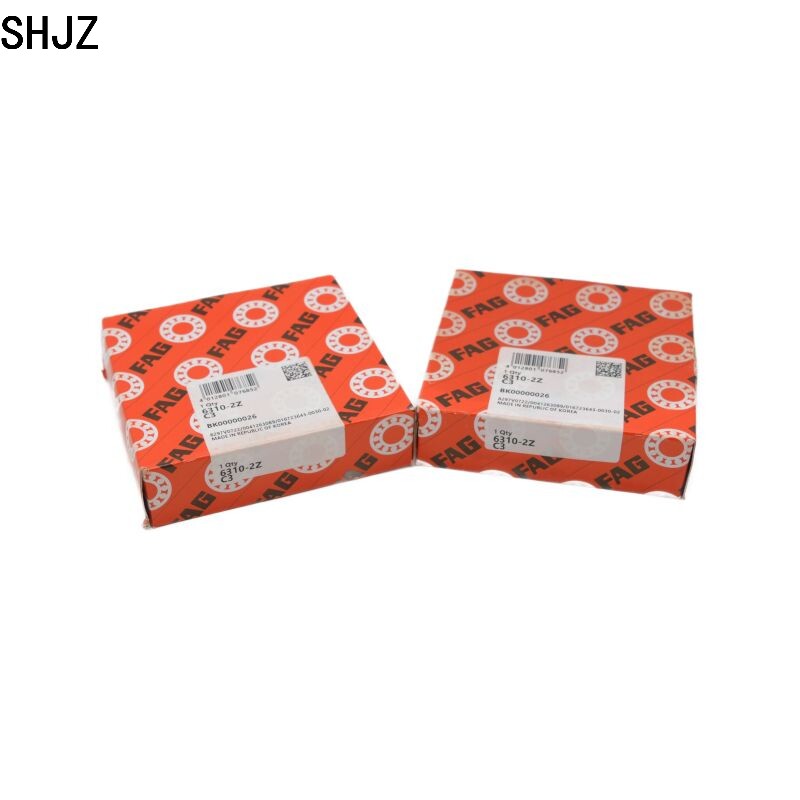 50*110*27 мм оригинальный подшипник FAG 6310-2ZC3 радиальный шарикоподшипник