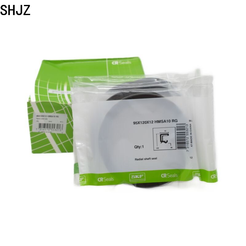 SKF Нитриловый каучук (NBR) Радиальное уплотнение вала SKF 95X120X12HMSA10RG Радиальное уплотнение вала Сальник