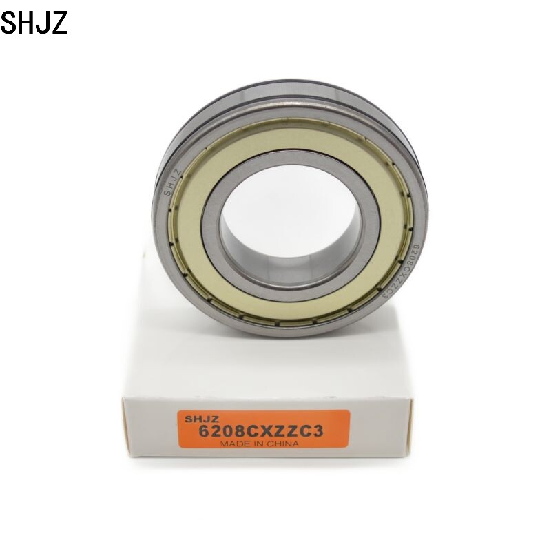 40*80*18 мм SHJZ Противоскользящий подшипник 6208CXZZC3 AC-6208ZZC3 Радиальный шарикоподшипник